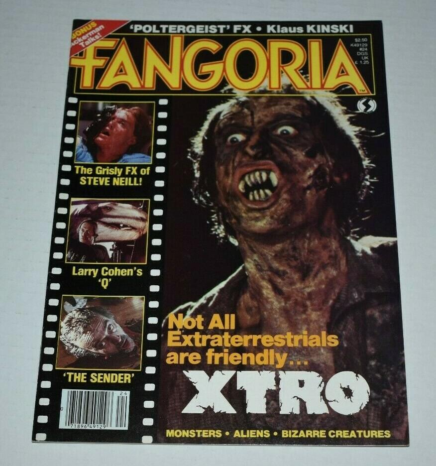 FANGORIA #24  dec 1982  Vintage Movie Magazine xtro 