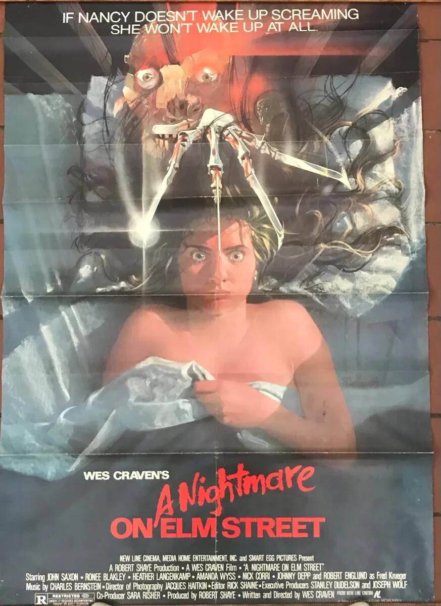 A Nightmare On Elm Street Original Movie Poster 