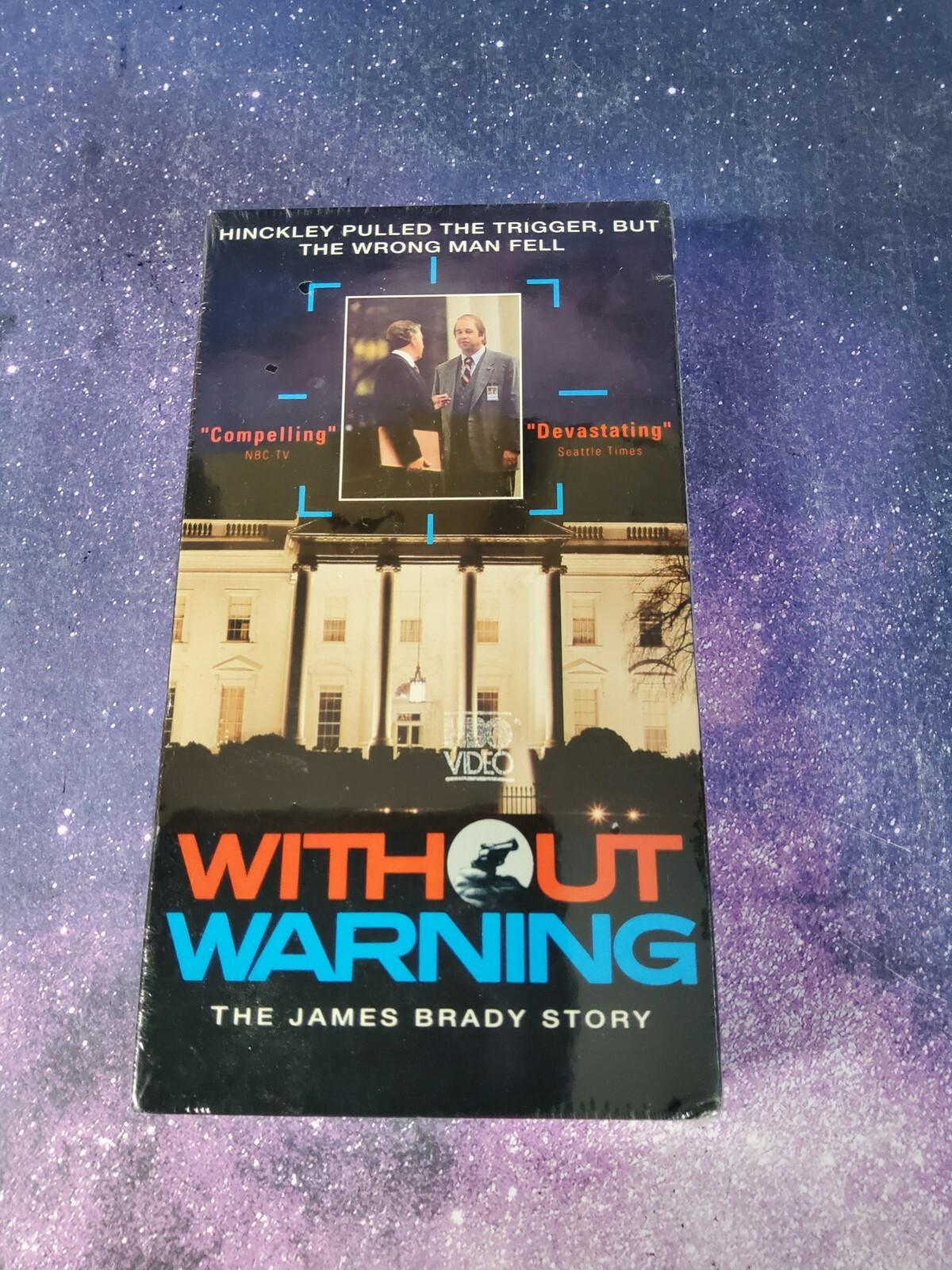 WITHOUT WARNING JAMES BRADY STORY VHS NEW WATERMARK GRADE READY