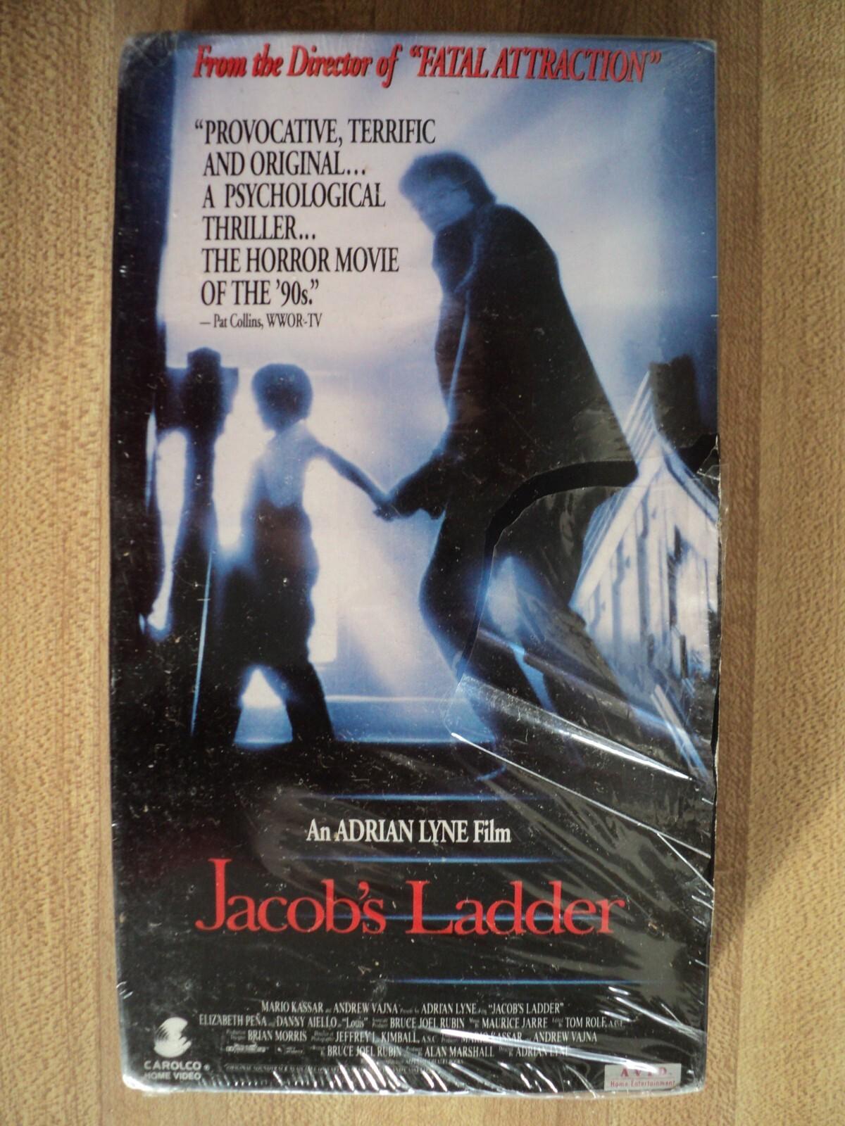JACOB's LADDER by Adrian Lyne 1990  (VHS) Still SEALED