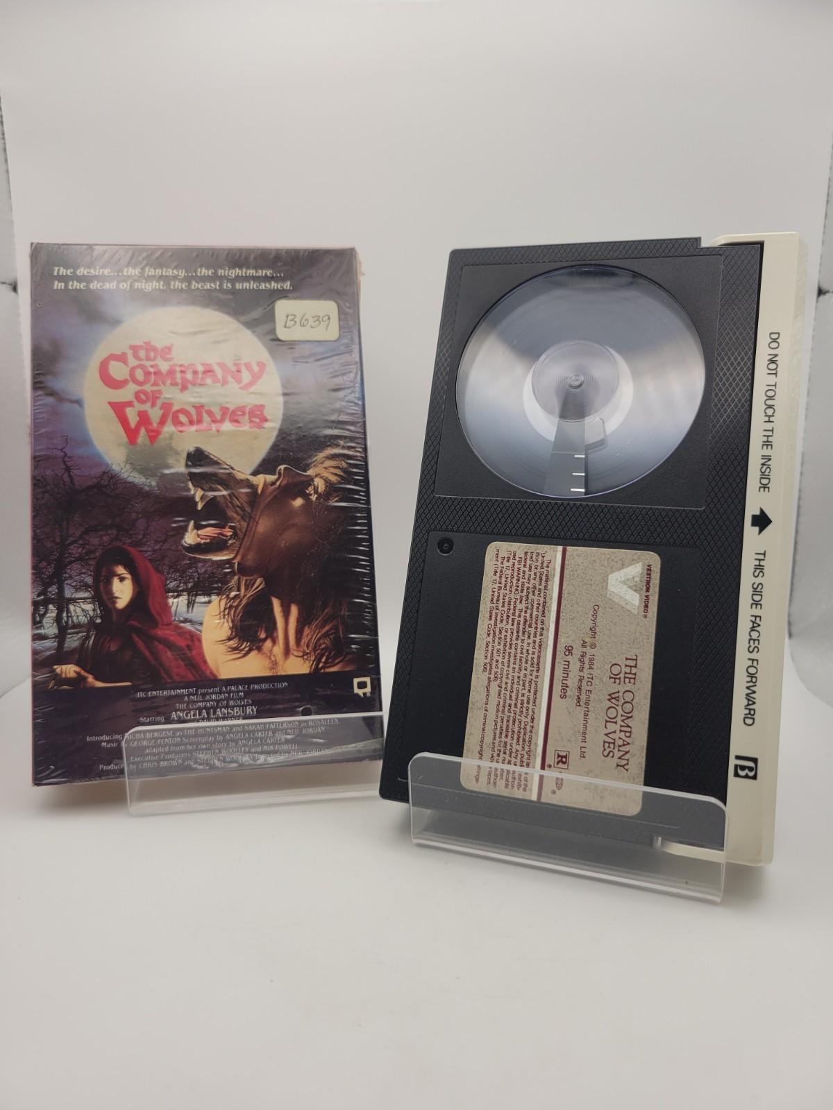 THE COMPANY OF WOLVES (1985) VESTRON VIDEO –RARE HORROR FANTASY - BETAMAX TESTED