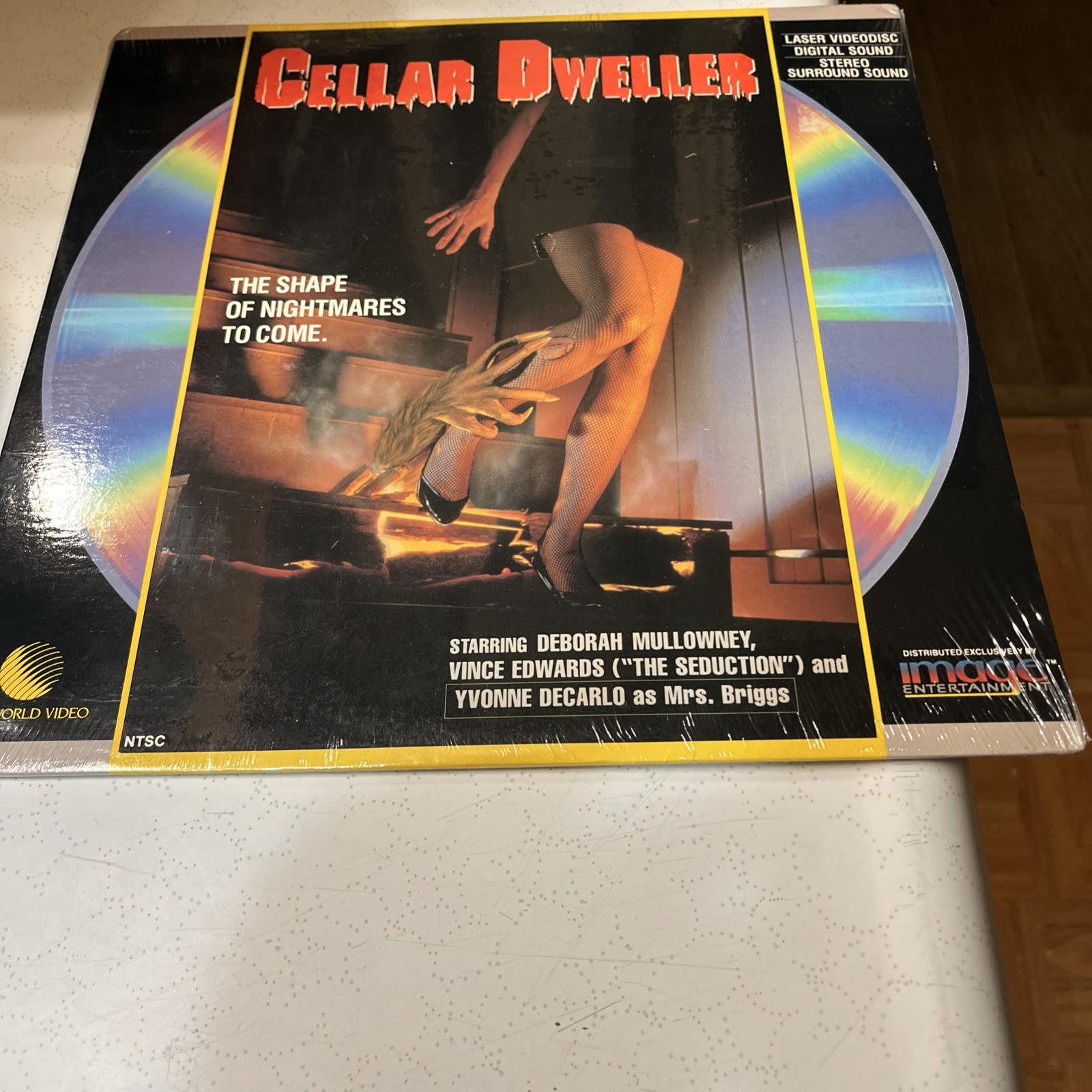 CELLAR DWELLER Laserdisc - Deborah Mullowney  RARE HORROR VG