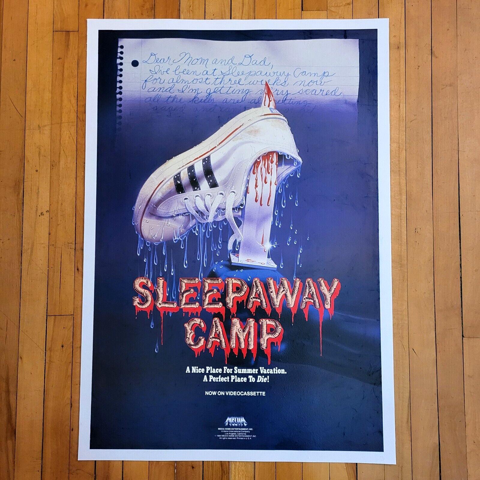 Sleepaway Camp (1983)  Original Video Store Movie Poster 1SH 36x24" -Rare Horror