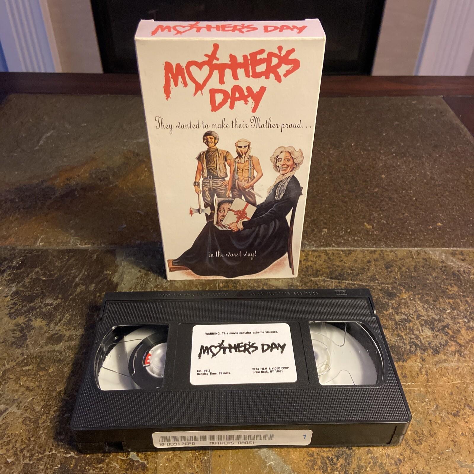 Mother’s Day VHS Classic Horror Rated R Rare Tested