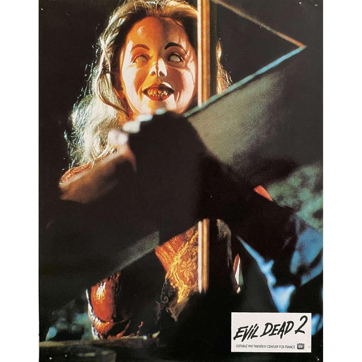 EVIL DEAD 2 Original Lobby Card N02 - 9x12 in. - 1987 - Sam Raimi, Bruce Campbel