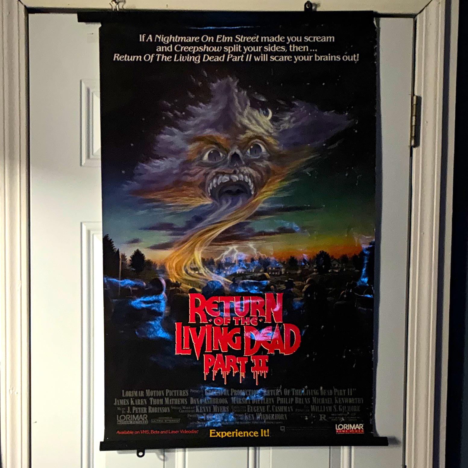 Return of the Living Dead Part II Original Movie Poster - Movies Industry
