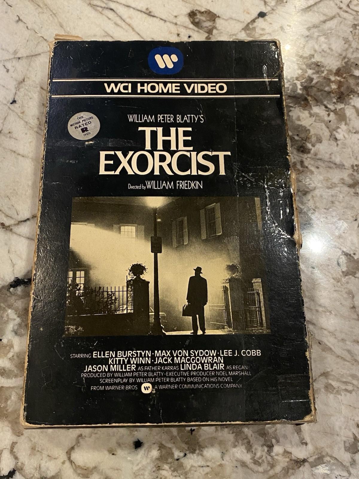 The Exorcist BETA BETAMAX [NOT VHS] Friedkin Blair Horror RARE 1973