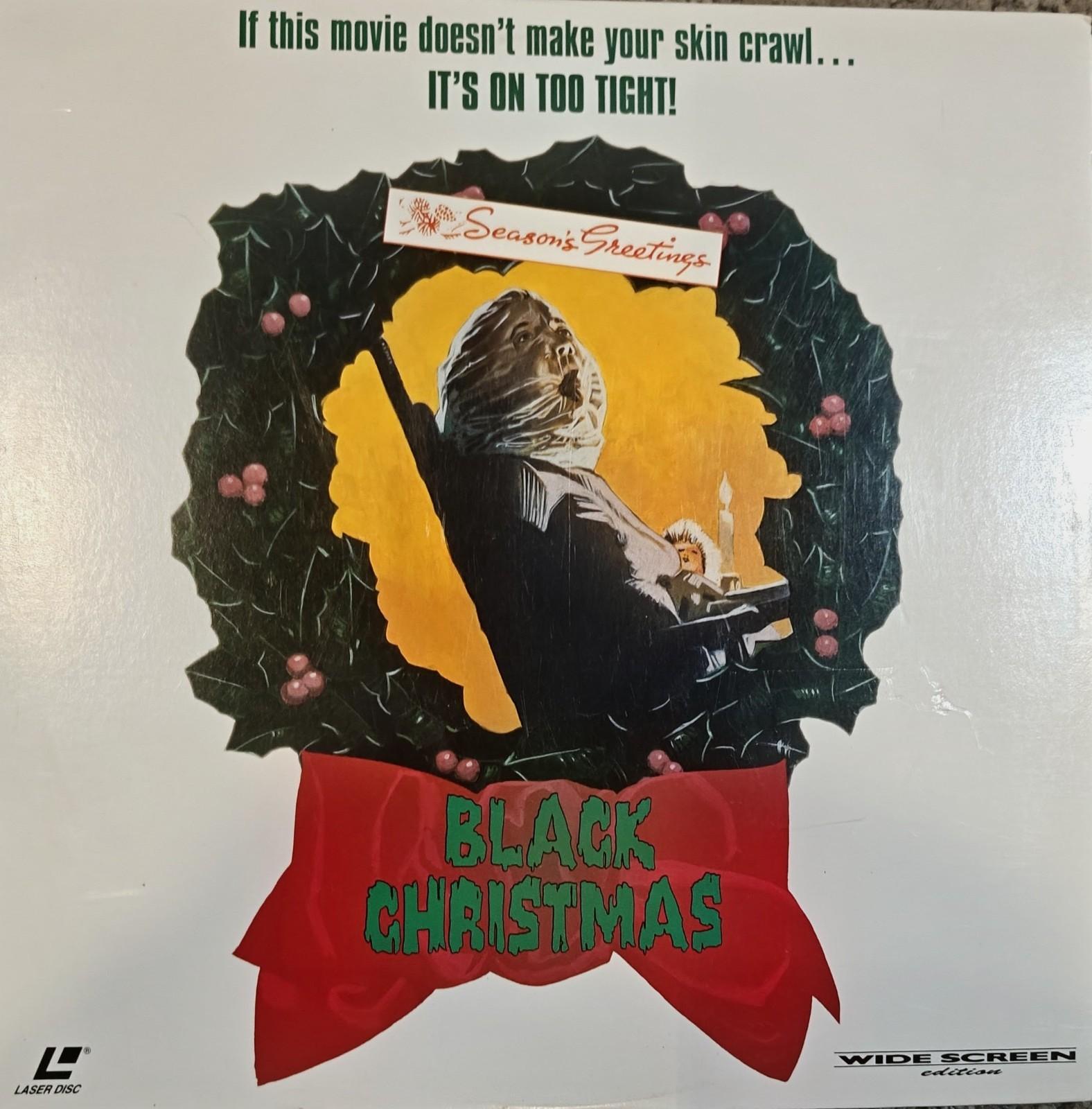 BLACK CHRISTMAS Laserdisc LD WIDESCREEN FORMAT. ULTRA RARE!
