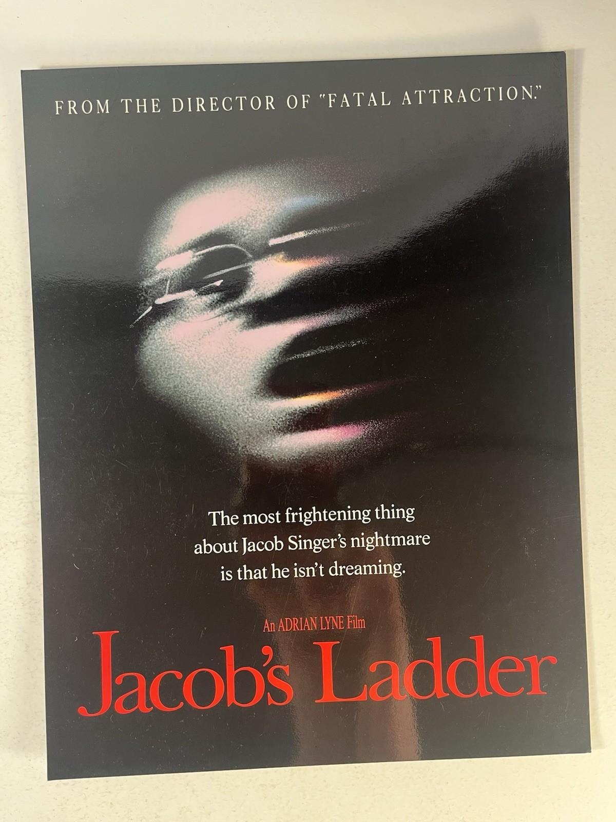 1990 Jacobs Ladder Promo Flyer 8.5x11 ~ Tim Robbins Horror Thriller Carolco