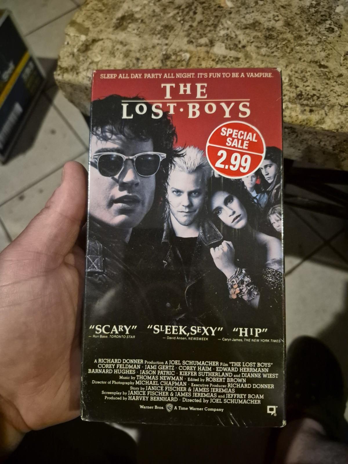 Lost Boys (VHS) Super Super Super Rare Oop Sealed 