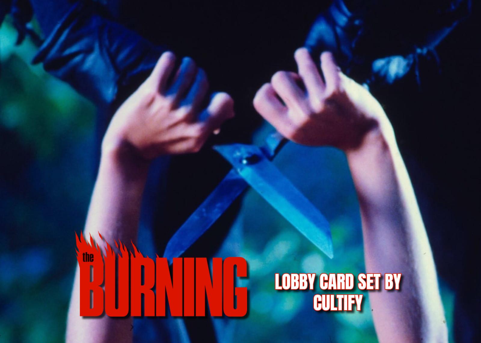 The Burning 1981 Lobby Card Set of 10 5x7