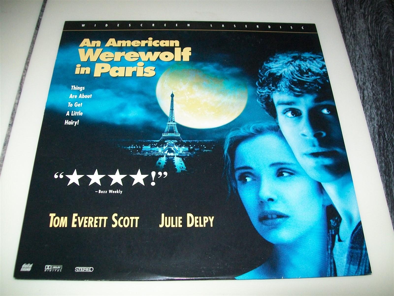 AN AMERICAN WEREWOLF IN PARIS Laserdisc LD WIDESCREEN FORMAT EXCELLENT VERY RARE