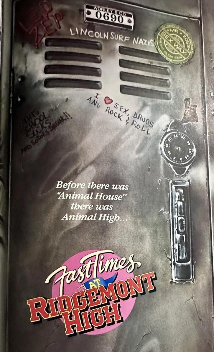 1982 FAST TIMES AT RIDGEMONT HIGH E.T. Conan Cat People MOVIE Promo Booklet