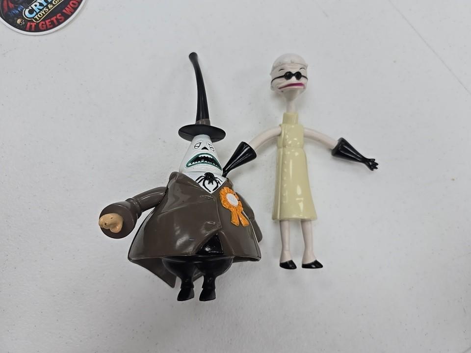 Vintage 1993 Hasbro Nightmare Before Christmas Action Figures