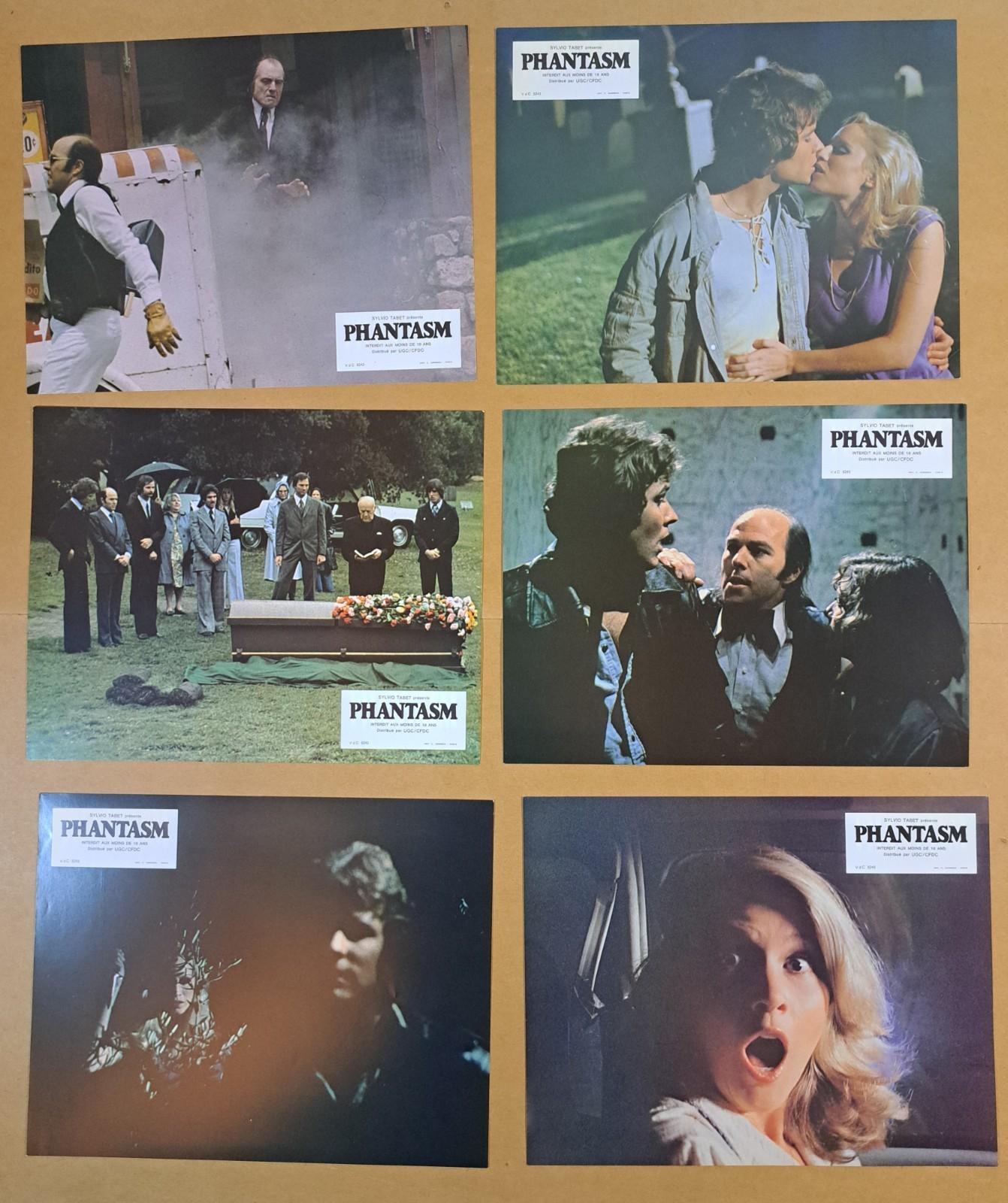 PHANTASM FRENCH LOBBY CARD SET A 1979