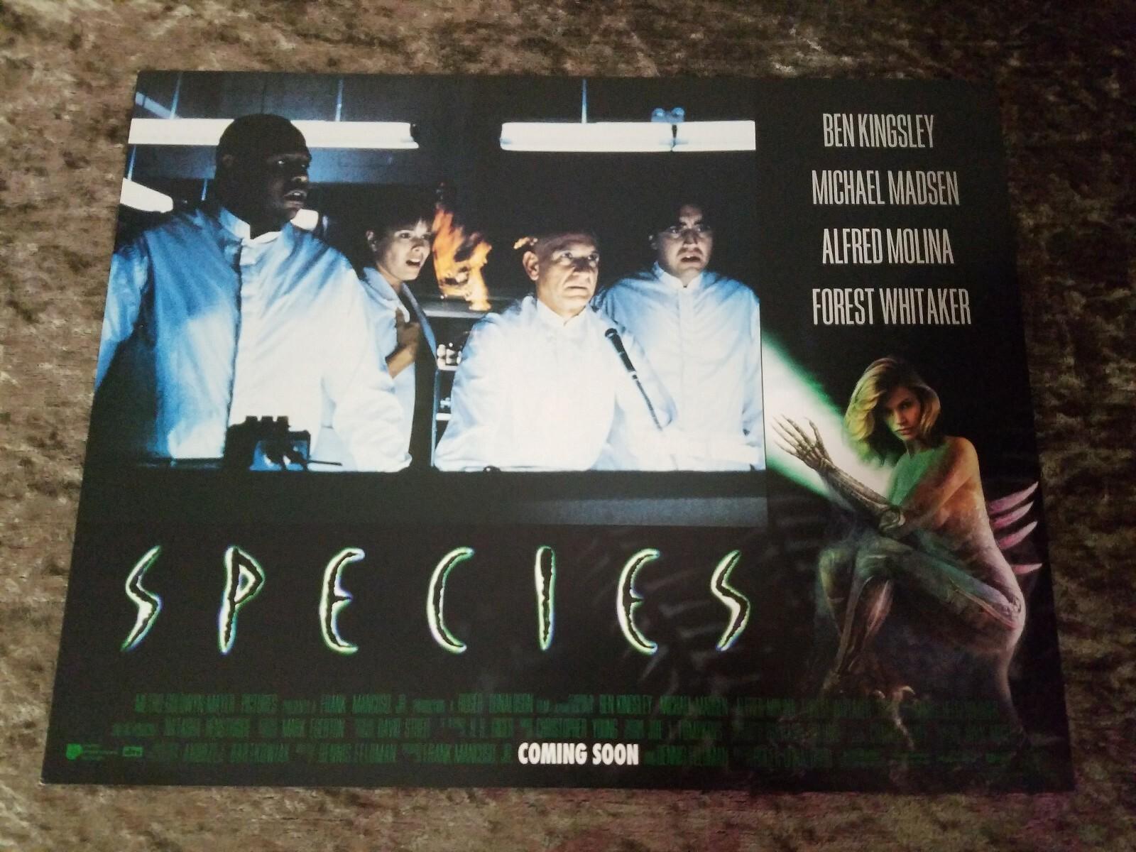 Species lobby cards - Ben Kingsley, Michael Madsen, Natasha Henstridge