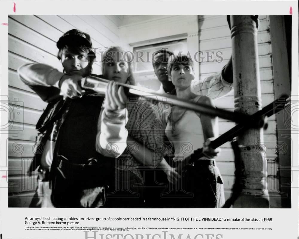 1990 Press Photo "Night of the Living Dead" Movie Scene - lrp69172