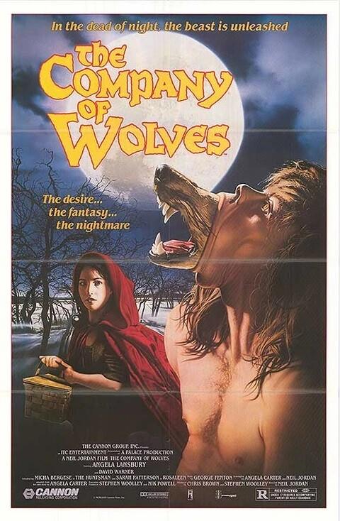 THE COMPANY OF WOLVES original 1984 27x41 one sheet movie poster ANGELA LANSBURY