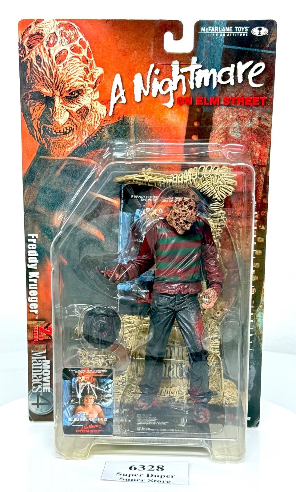 Vintage McFarlane Toys Movie Maniacs - A Nightmare On Elm Street - FREDDY KRUGER