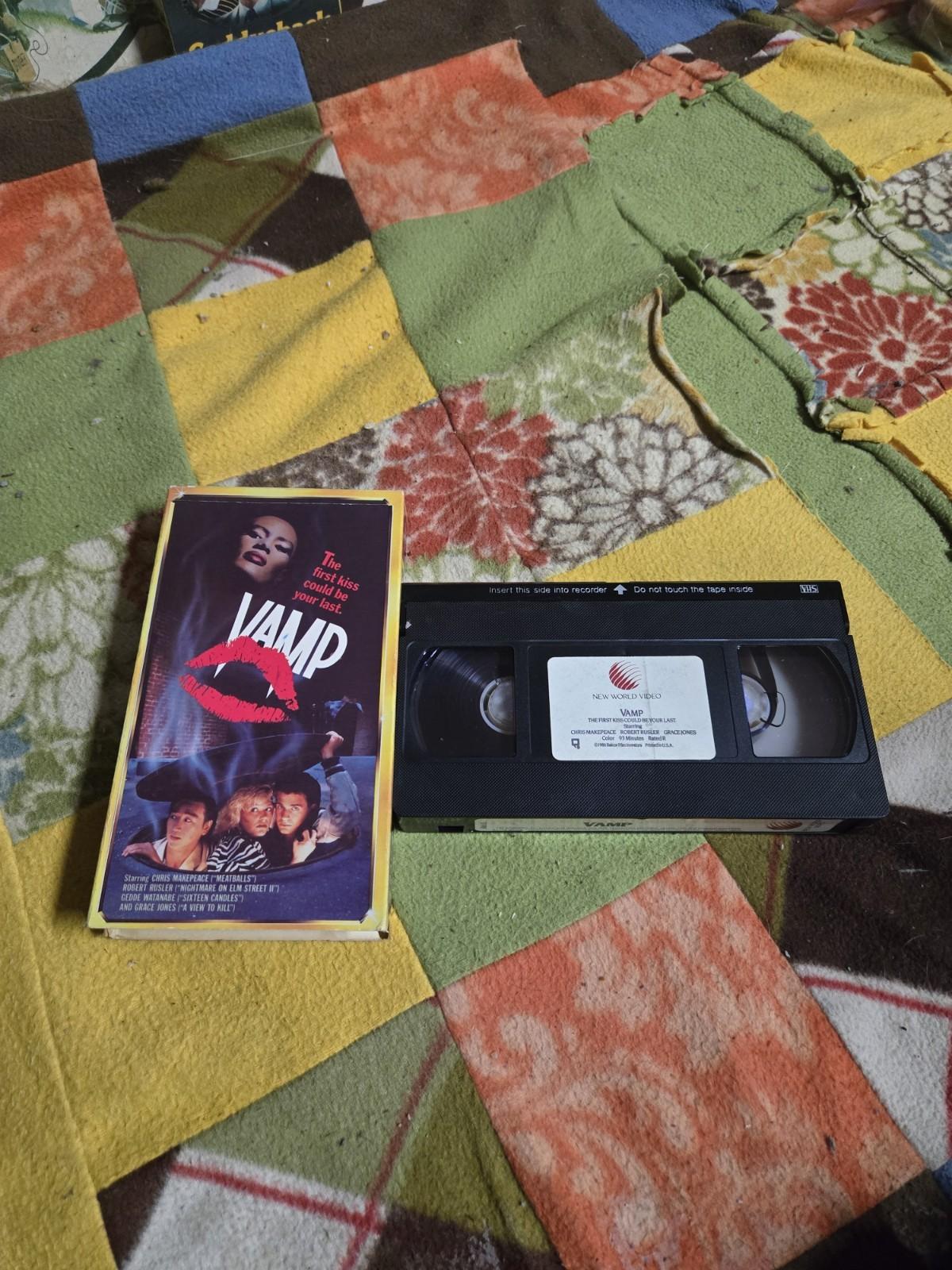 RARE OOP OUT OF PRINT VHS VAMP 1986 HORROR SLASHER THRILLER VAMPIRES GORE CULT