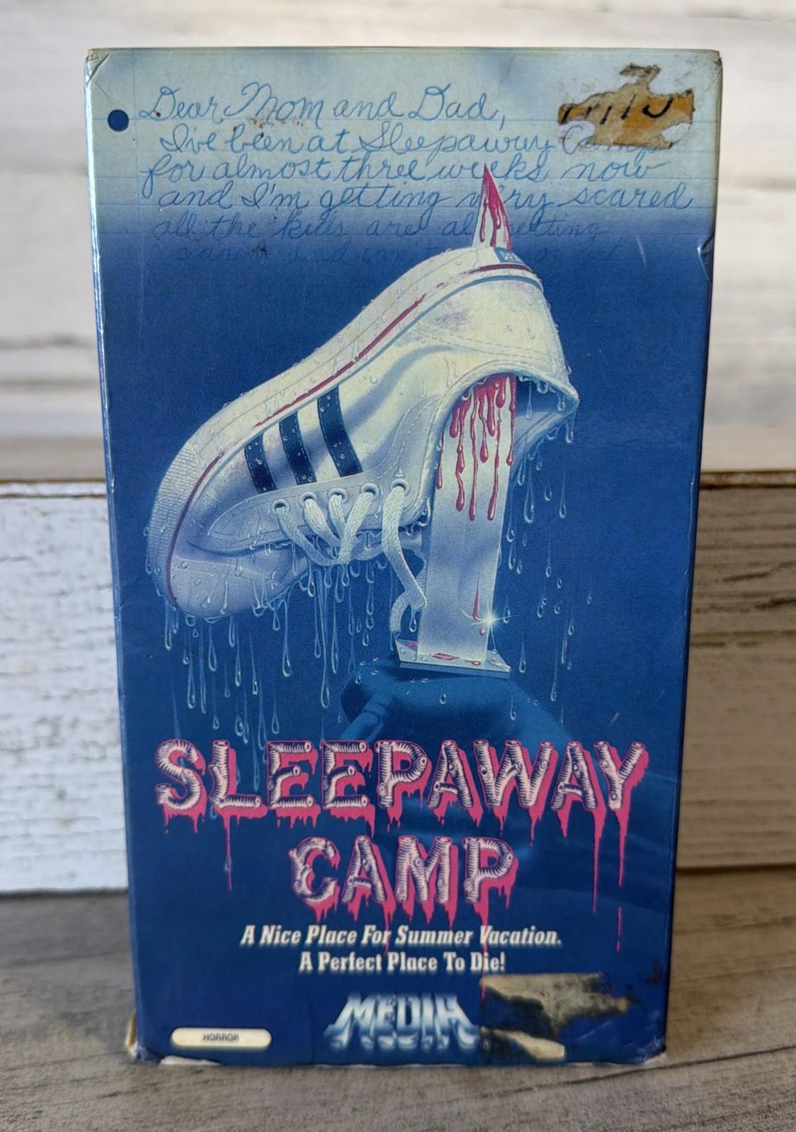 SLEEPAWAY CAMP- VHS Media Home Entertainment 1st Release RARE
