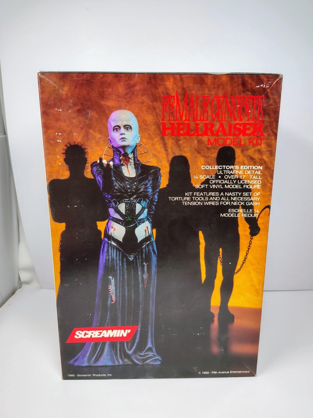 HELLRAISER Female Cenobite 1993 SCREAMIN  Model Kit Complete Rare