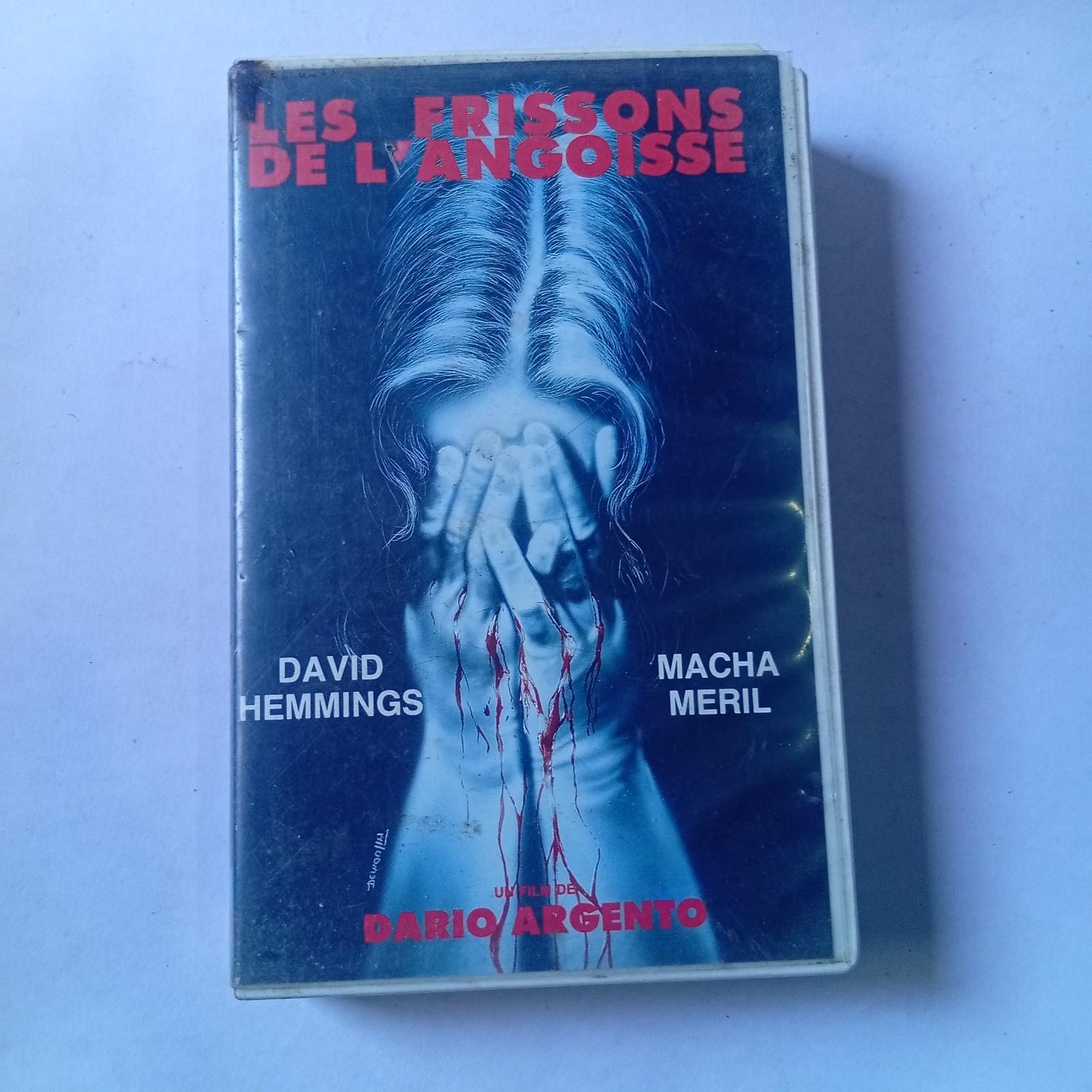Deep Red Rare Big Box VHS Horror Cult Classic David Hemmings Macha Merli 1970s