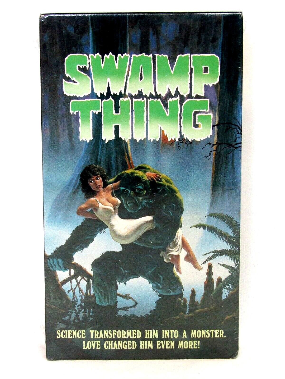 Swamp Thing VHS 1982 1986 1994 Embassy Mono Wes Craven Horror AVN SEALED