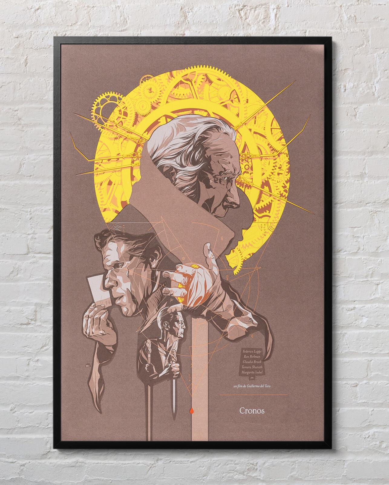 Movie Poster Cronos 1993 24x36 inch Glossy M9344