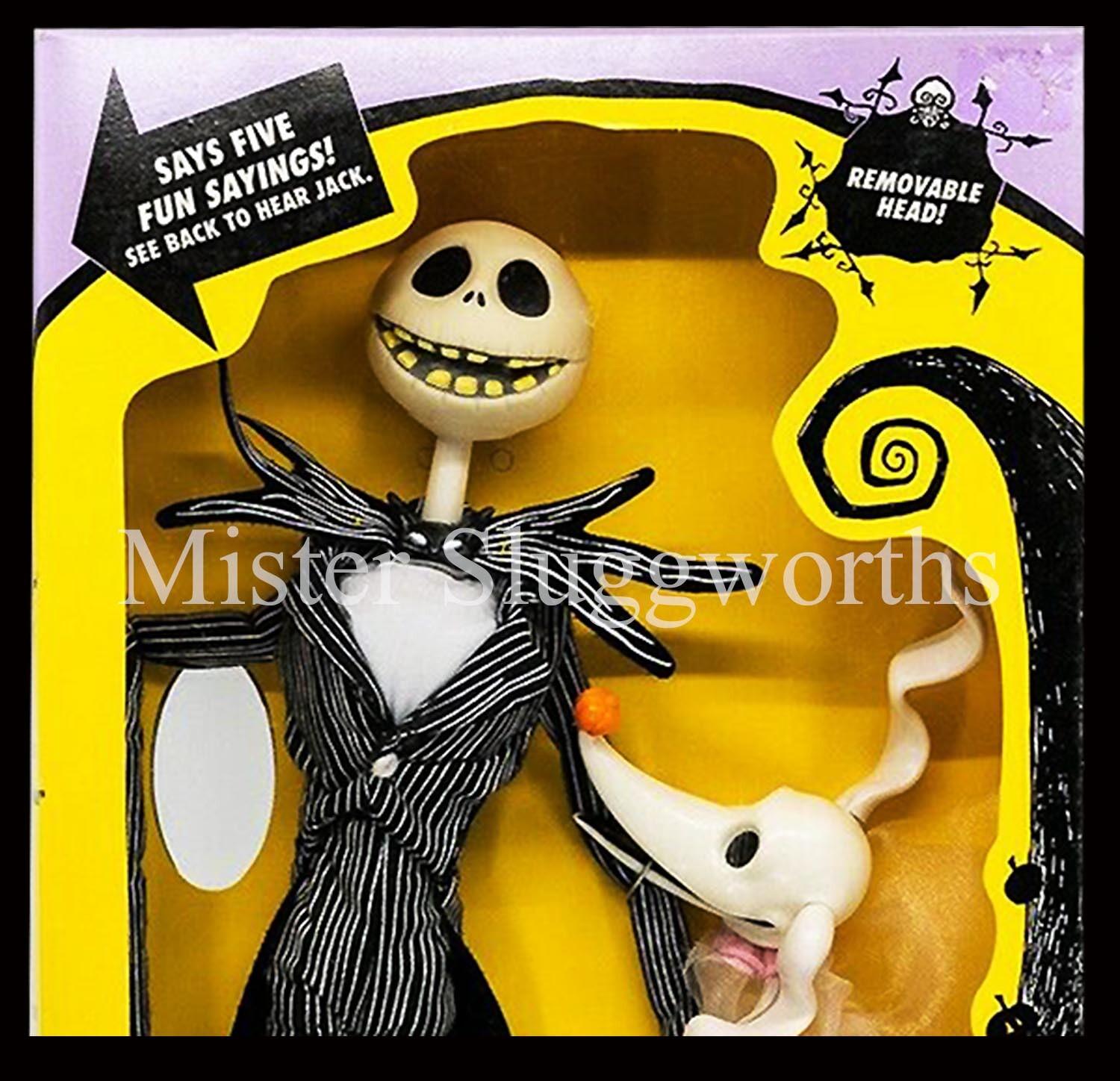NEW Disney Nightmare Before Christmas Original 1993 Talking Jack & Zero 19" MIB