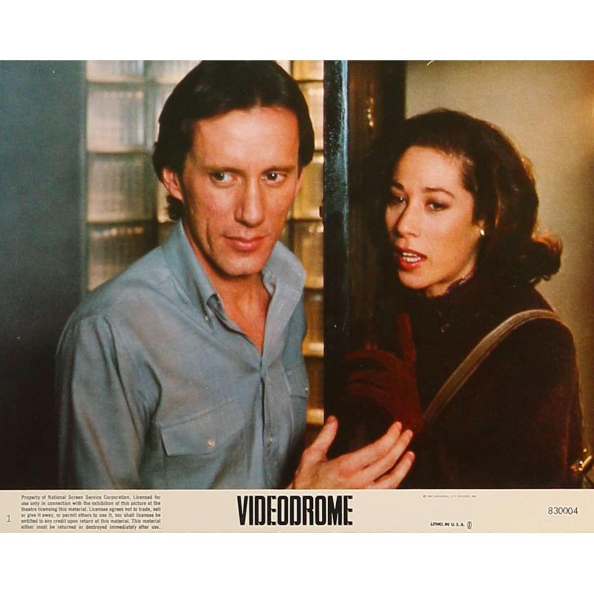 VIDEODROME Original Lobby Card N1 - 8x10 in. - 1983 - David Cronenberg, James Wo