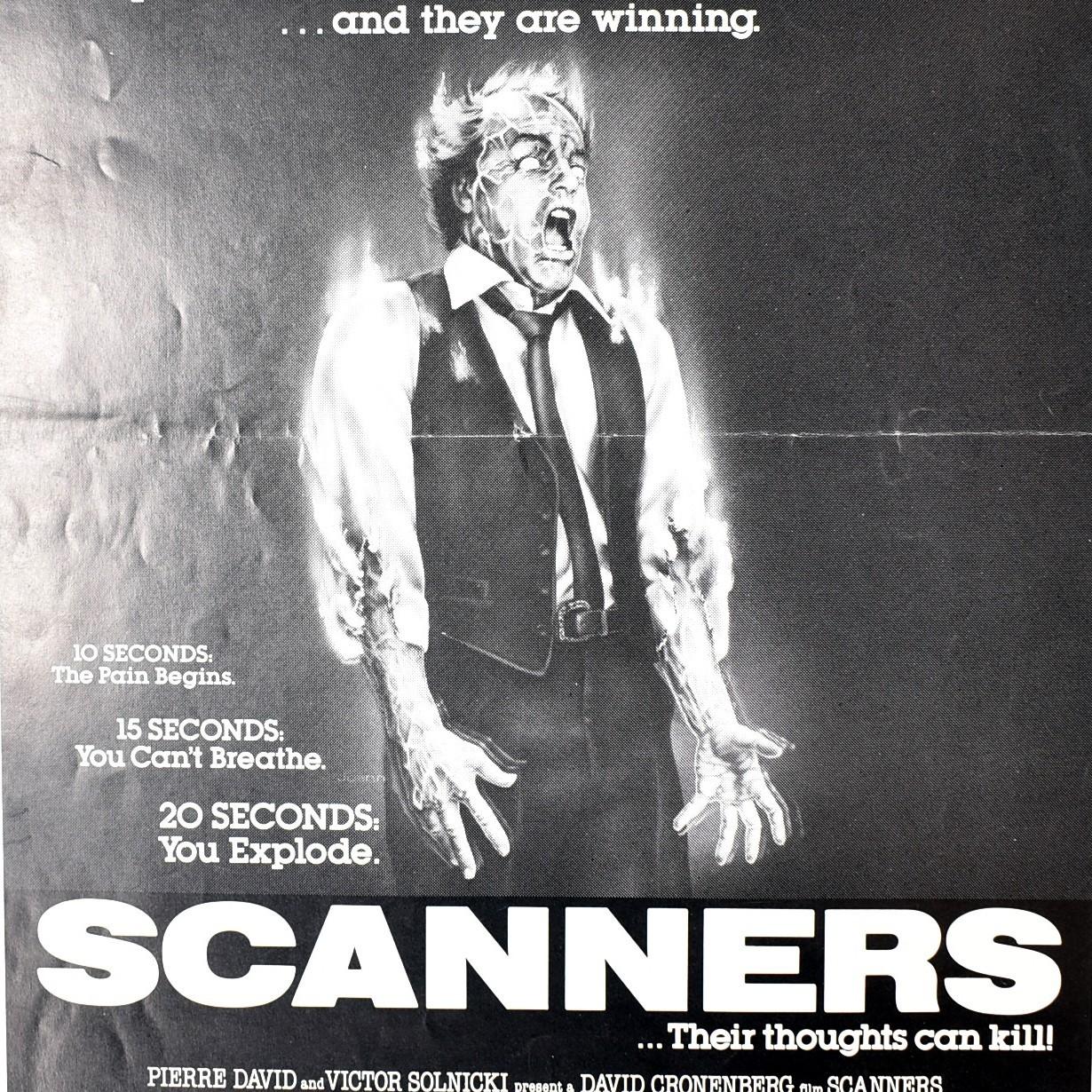 1981 Scanners Pressbook Jennifer O'Neill Stephen Lack Patrick McGoohan