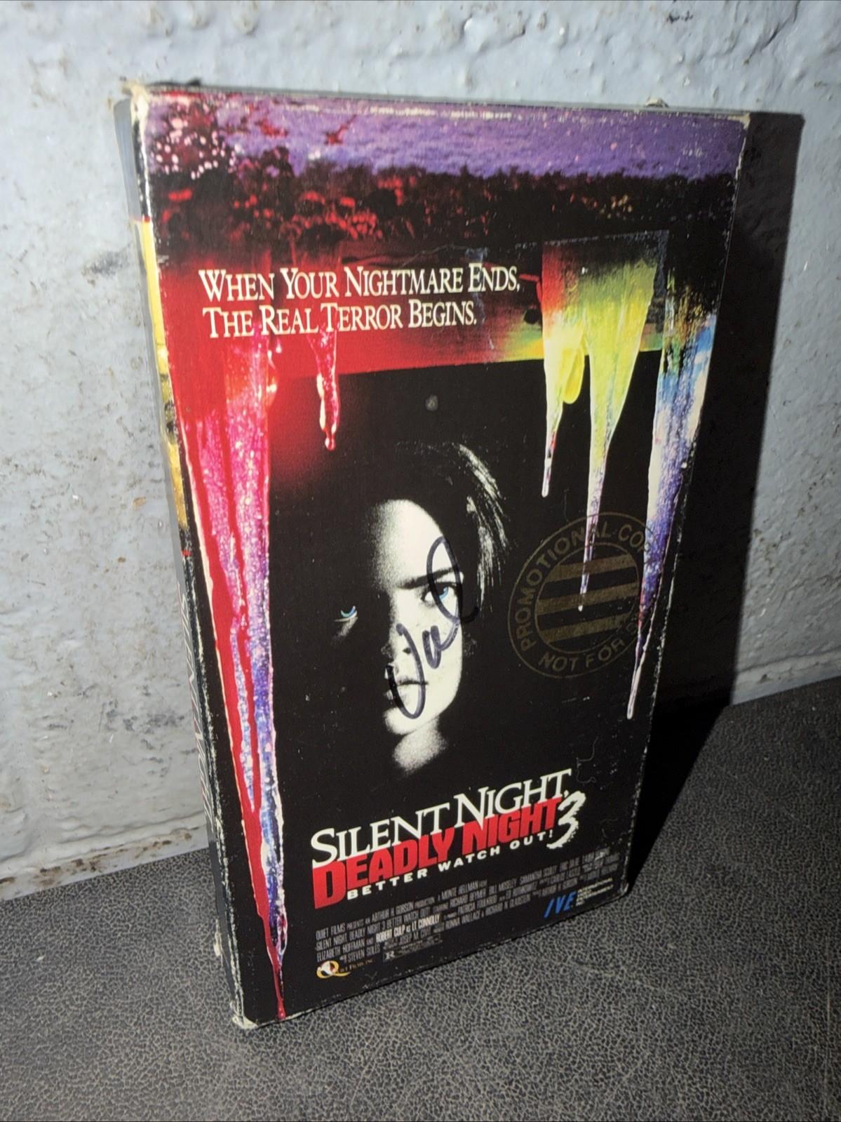 Silent Night, Deadly Night 3 III: Better Watch Out VHS Tape Promo Screener Movie