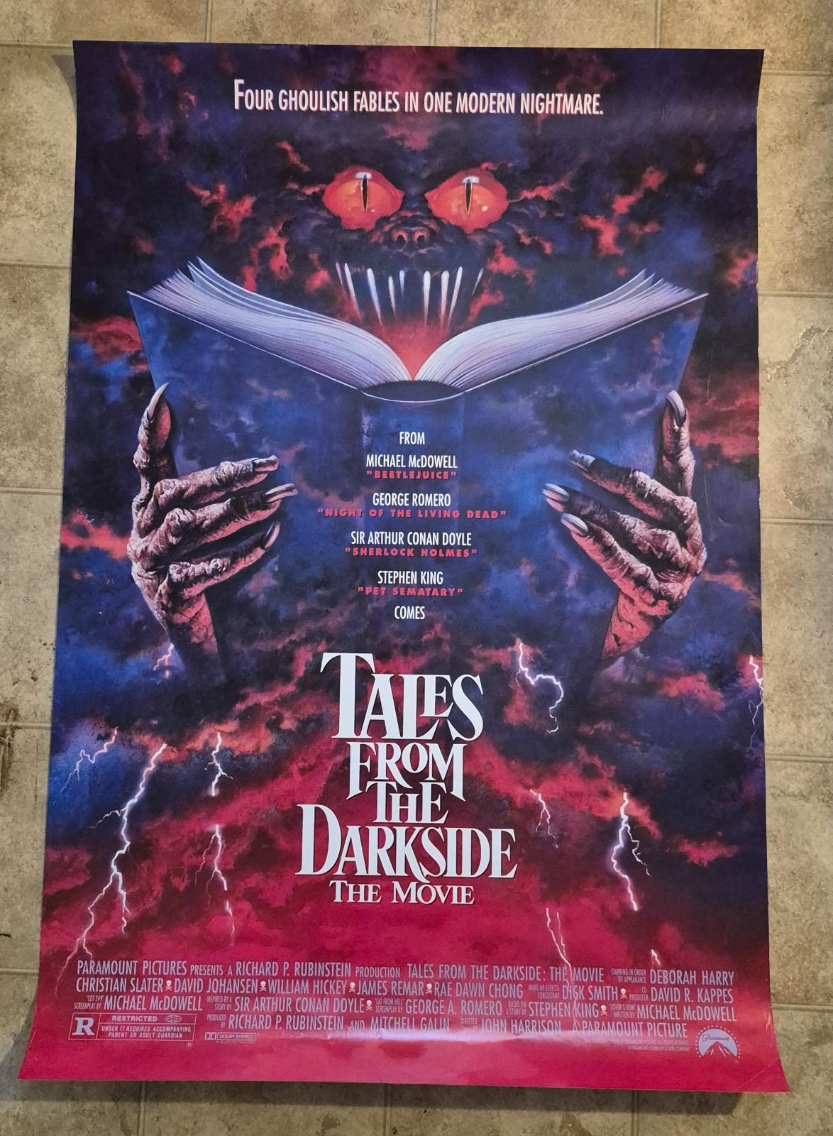 Tales from the Darkside: The Movie 1990 Horror Original One Sheet Movie Poster