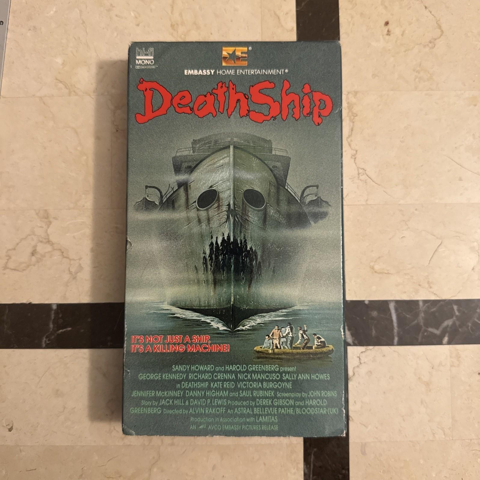 Death Ship Rare 80s Betamax Horror Tape