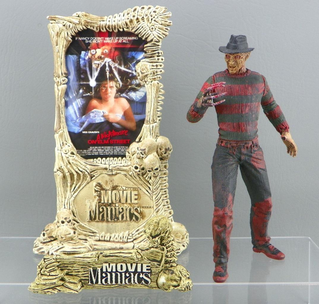 Vintage McFarlane Movie Maniacs A Nightmare On Elm Street FREDDY KRUEGER Figure