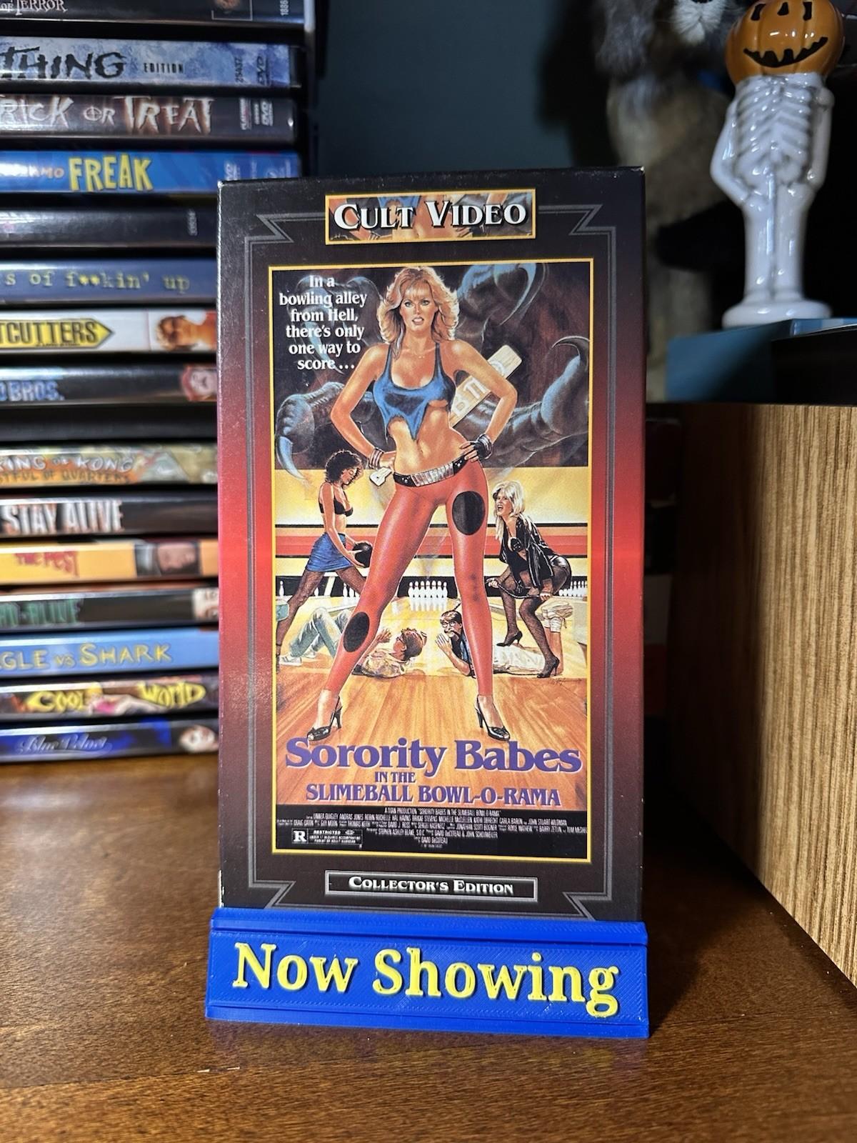 Sorority Babes In The Slimeball Bowl-O-Rama VHS Cult Video 1987