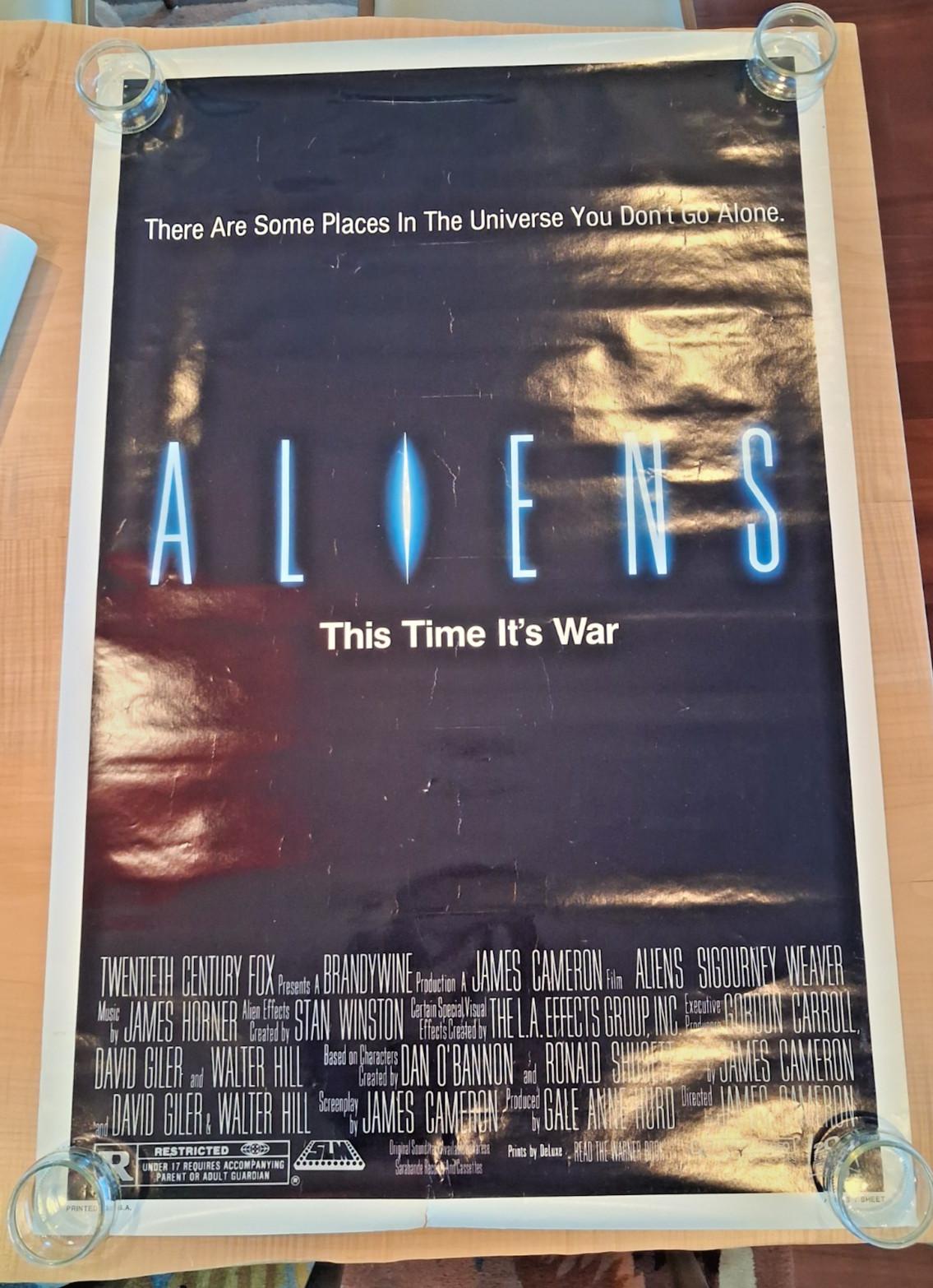 ALIENS (1986) Original Movie Poster One-Sheet (rolled)