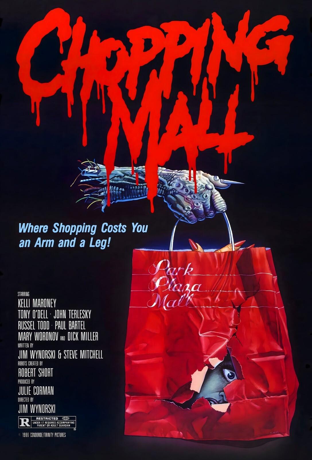 Chopping Mall 1986 Kelli Maroney 80's HORROR Movie Poster Wall Art Made in USA