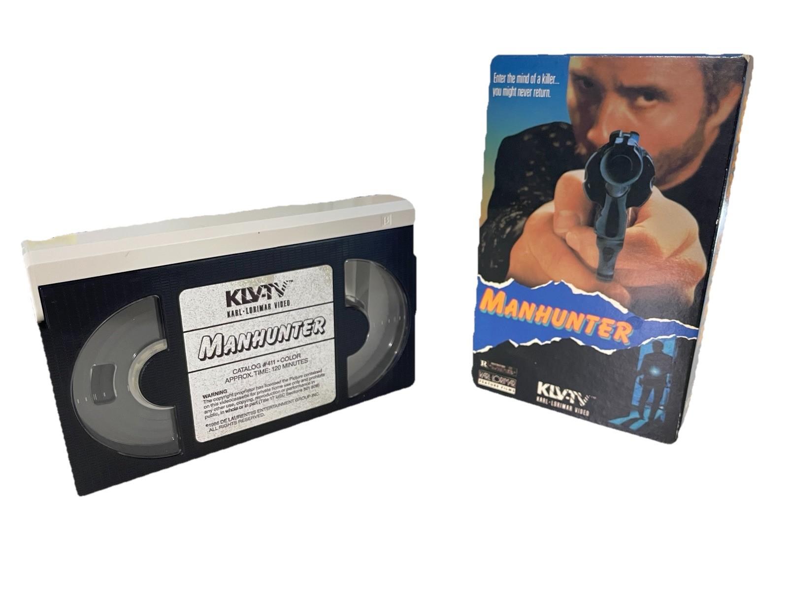 Manhunter (1986) Betamax Tape-Exteremely Rare, Privately Owned Non Rental, KLHV