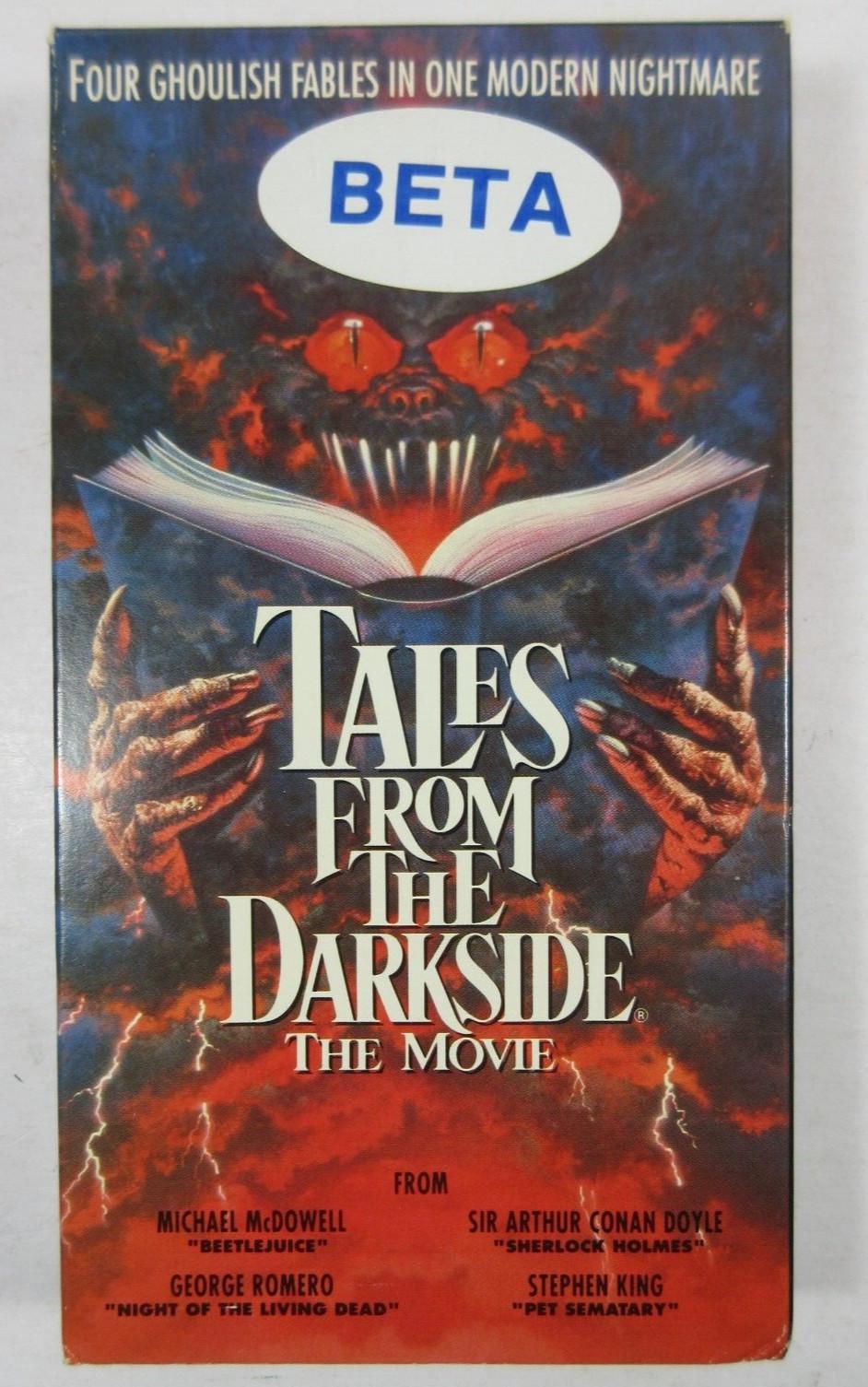 BETA TAPE "Tales from the Darkside: THE MOVIE" 1990 PARAMOUNT PICTURES RARE