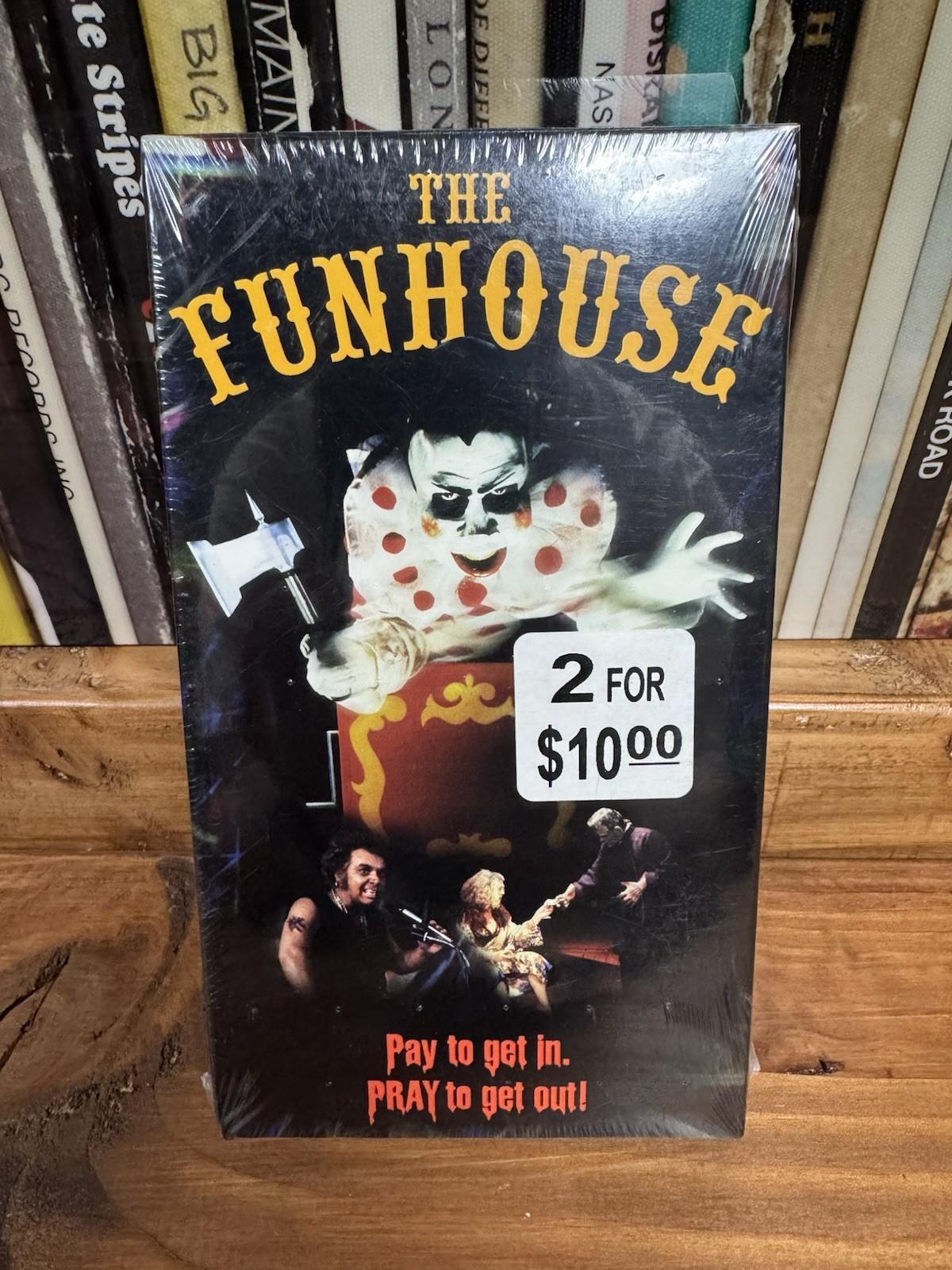 Rare SEALED The Funhouse (VHS, 1998) Vintage GoodTimes Home Video Horror Hooper