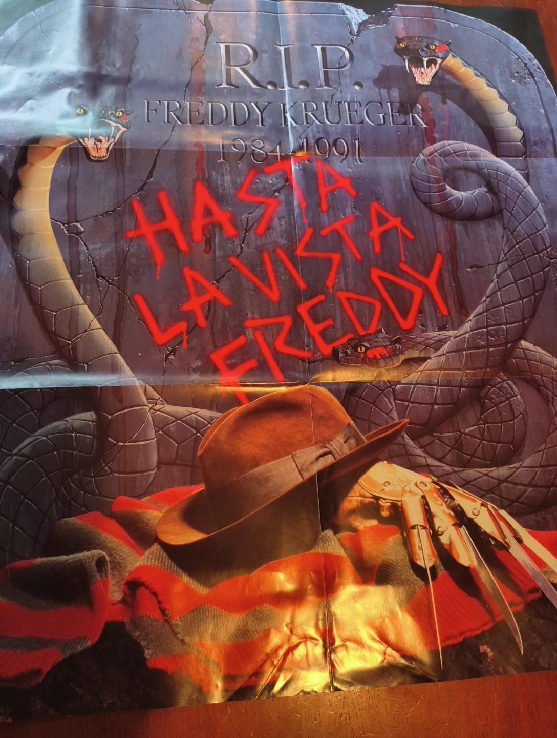 Freddy’s Dead The Final Nightmare 1991 “Hasta La Vista Freddy” R.I.P. Promo...