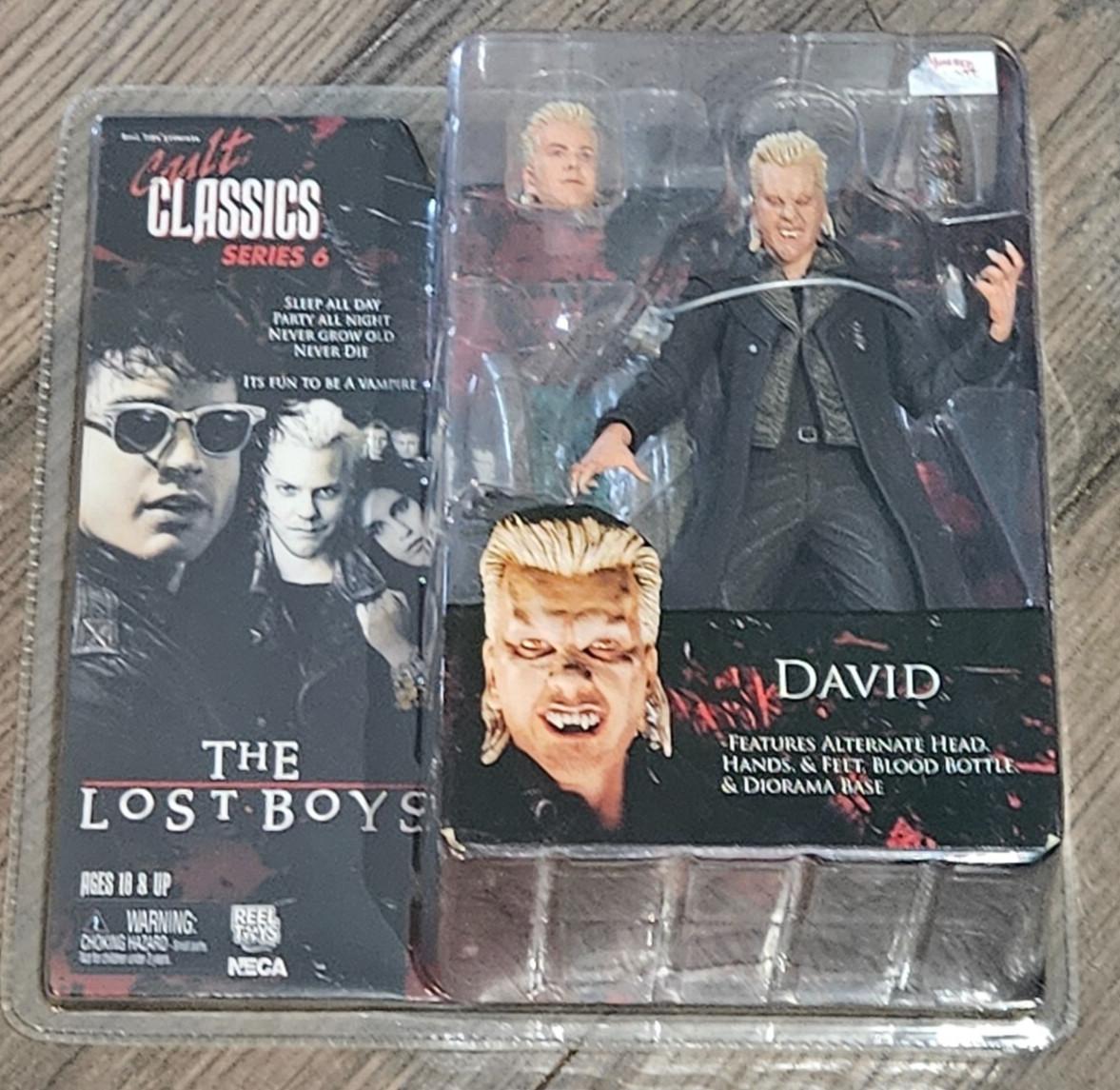 RareNECA The Lost Boys David Action Figure w/ Accessories Cult Classics Series 6
