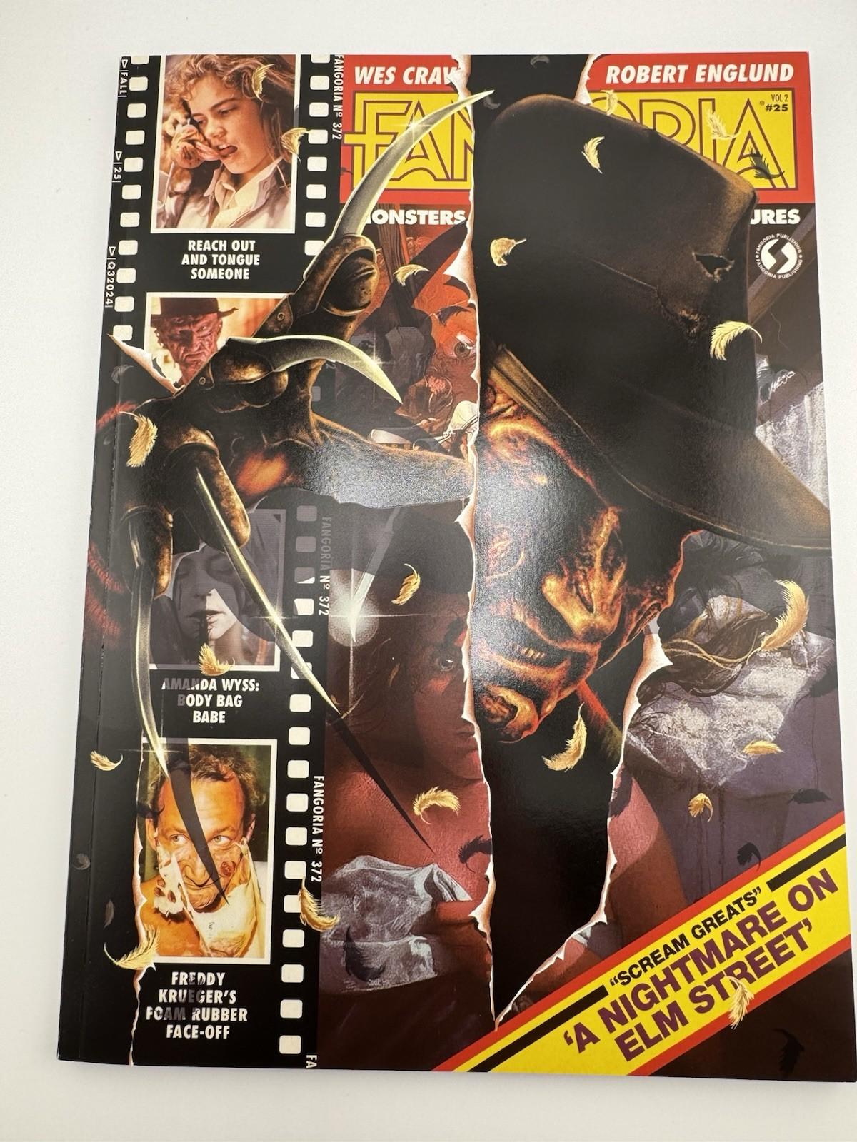 FANGORIA VOL 2 #25  "NIGHTMARE ON ELM STREET " Subscriber Cover