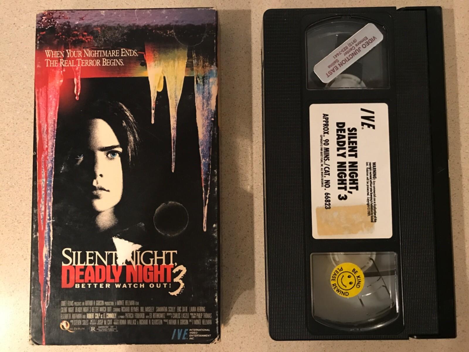 Silent Night, Deadly Night 3: Better Watch Out! (VHS, 1989) Richard Beymer
