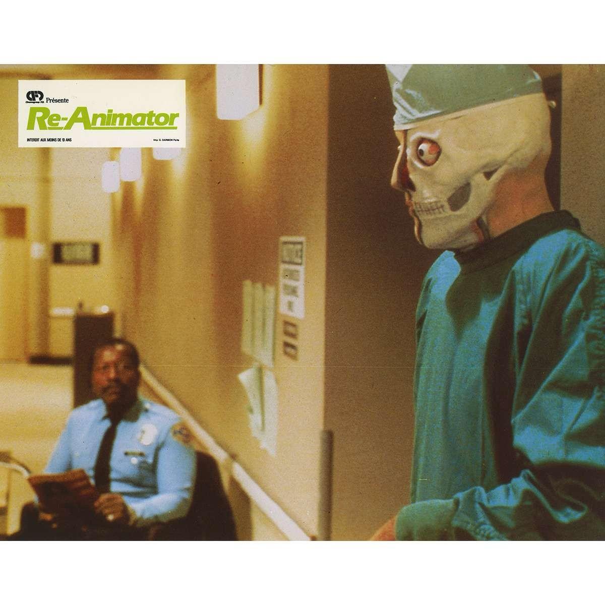 RE-ANIMATOR Lobby Card N07 - 9x12 in. - 1985 -Reanimator, Stuart Gordon, Empire
