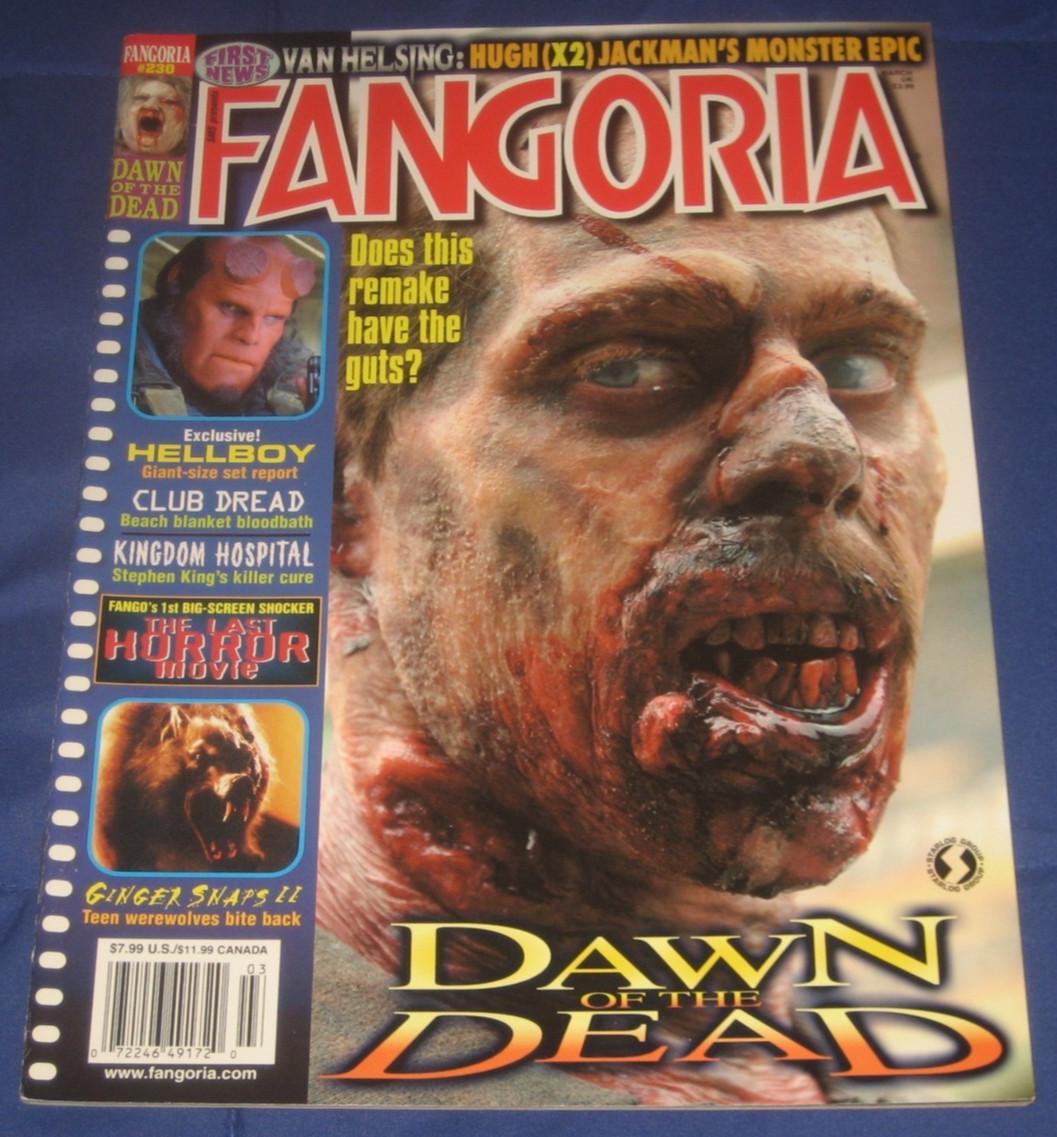 FANGORIA  # 230  -   DAWN OF THE DEAD / HELL BOY