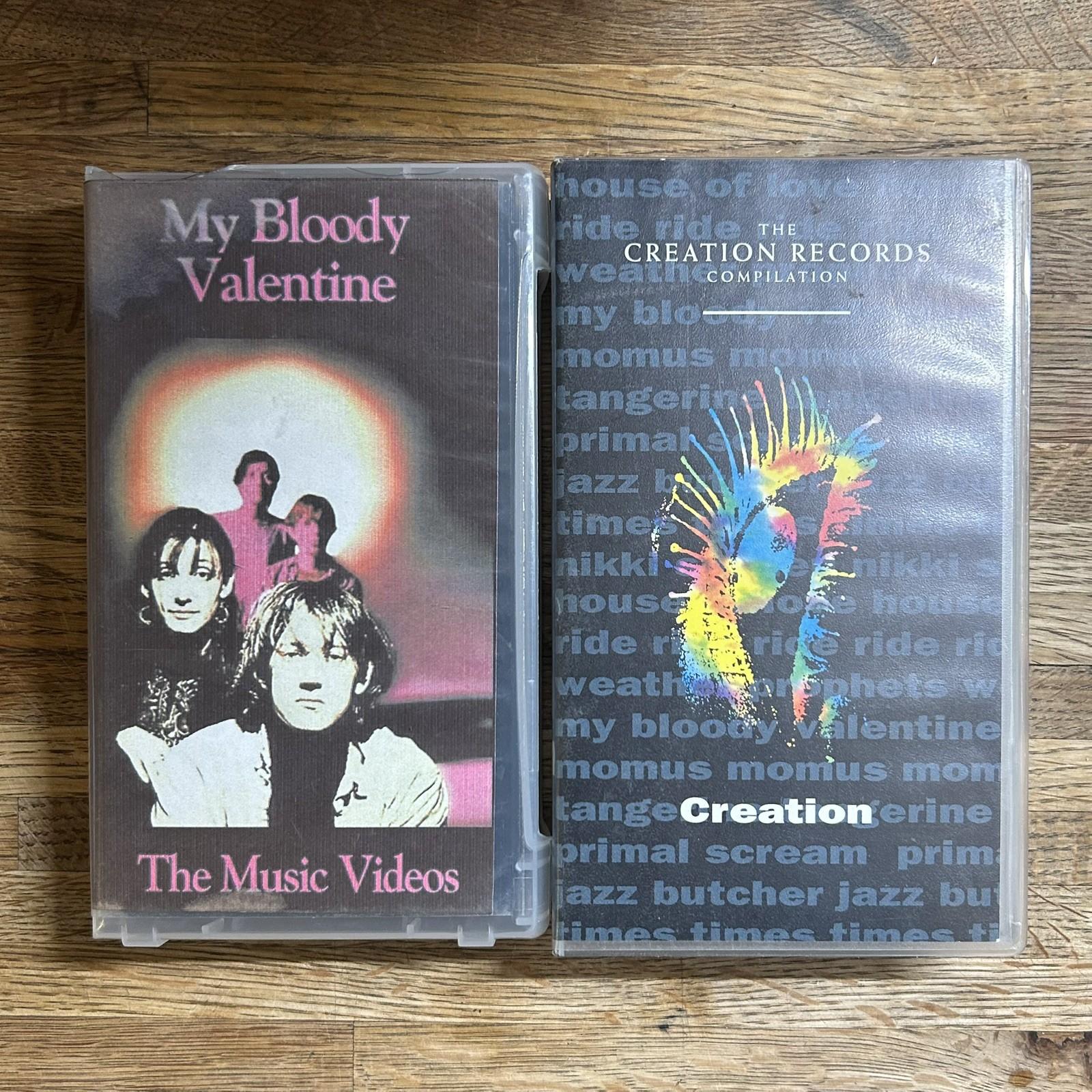Rare Vintage My Bloody Valentine Music Video & Creation Records Compilation VHS 