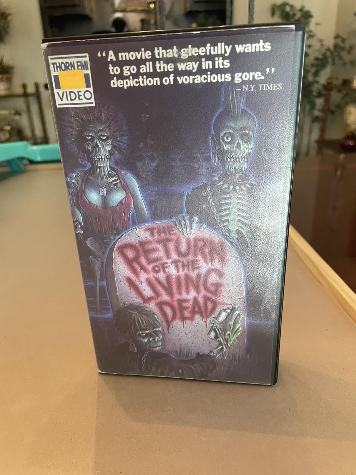 RARE Thorn EMI HBO Video The Return of the Living Dead VHS NTSC 1984 R FS